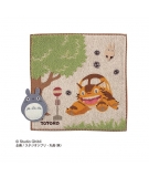 Mini Serviette Mon Voisin Totoro Chatbus 25x25cm - GHIBLI