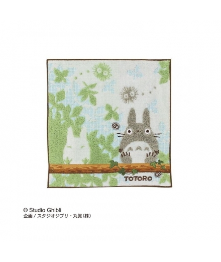 Mini Serviette Mon Voisin Totoro Forêt 25x25cm - GHIBLI