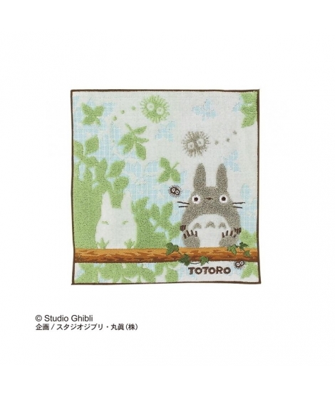 Mini Serviette Mon Voisin Totoro Forêt 25x25cm - GHIBLI