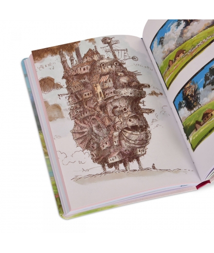 Carnet Illustré Le Château Ambulant - GHIBLI