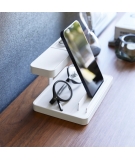 Support Blanc Pour Smartphone et Appareils - YAMAZAKI