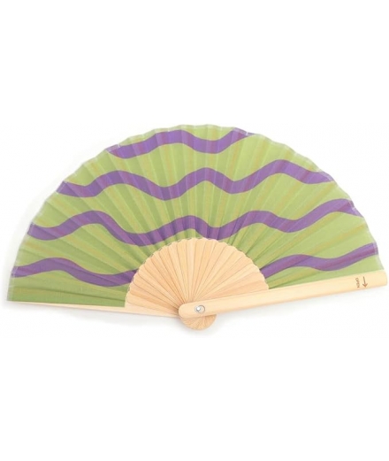 Eventail Japonais Nami Avec Strap / NISHIKAWA