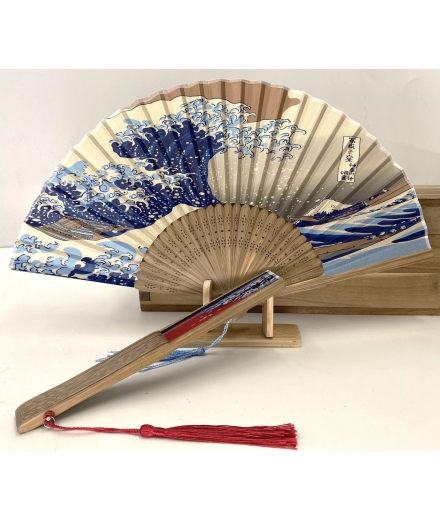 Eventail Hokusai Vague / AOI TRADING