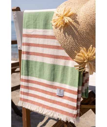 Serviette de Plage En Coton Recyclé Marea / RIFO