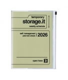Agenda Semainier 2026 STORAGE.IT - MARK'S