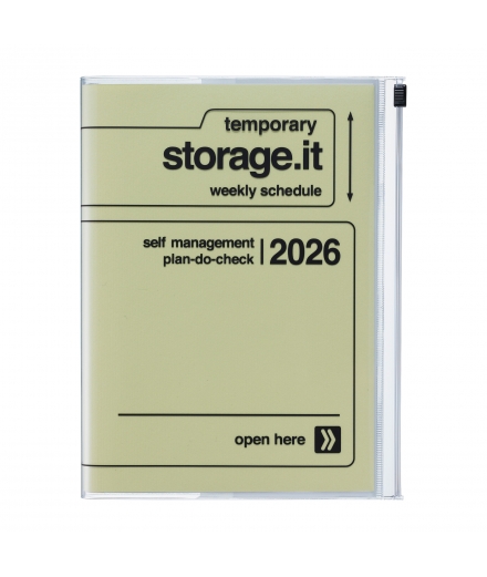 Agenda Semainier 2026 STORAGE.IT - MARK'S