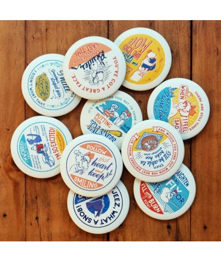Badge Vintage Mystere Kiki La Petite Sorcière - GHIBLI