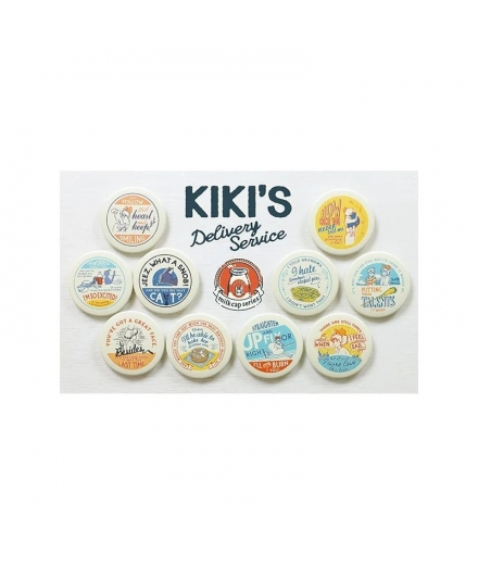 Badge Vintage Mystere Kiki La Petite Sorcière - GHIBLI