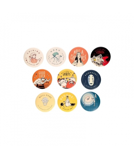 Badge Vintage Mystere Le Voyage de Chihiro - GHIBLI