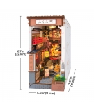 Maquette 3D Serre-Livres Sakura Wine Alley - ROLIFE