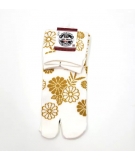 Chaussettes Tabi Chrysanthème Made In Japan - AOI TRADING