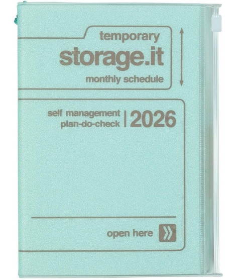 Agenda 2026 Mensuel B6 STORAGE.IT - MARK'S