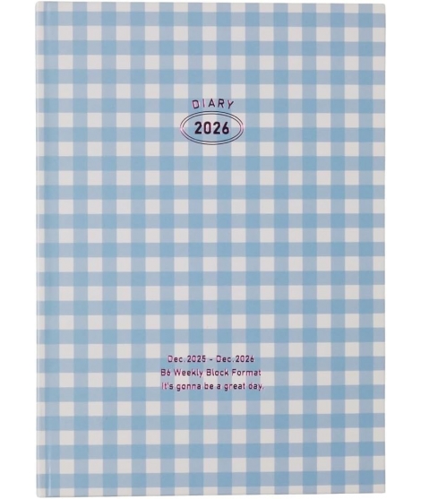 Agenda 2026 Semainier B6 BLOCK - MARK'S