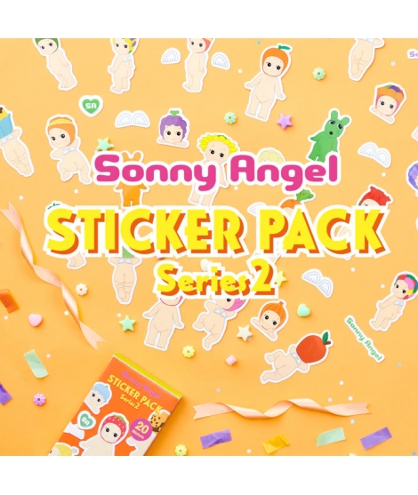 Stickers Sonny Angel (20pcs) Série 2 - SONNY ANGEL