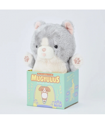 Peluche Mugyuuus Chat 420g - DREAMS