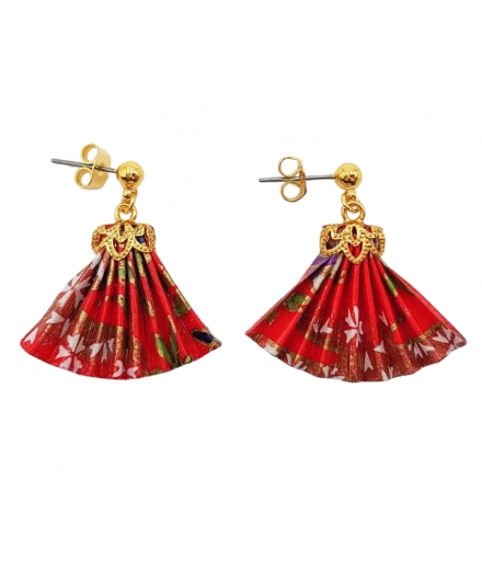 Boucle D'Oreilles Origami Made In Japan - AOI