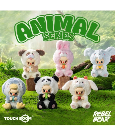 Peluche Porte-Clés Rebel Animals - ZOO STUDIO