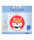 Kit Punch Needle Shiba Inu - FIGURES D'ART