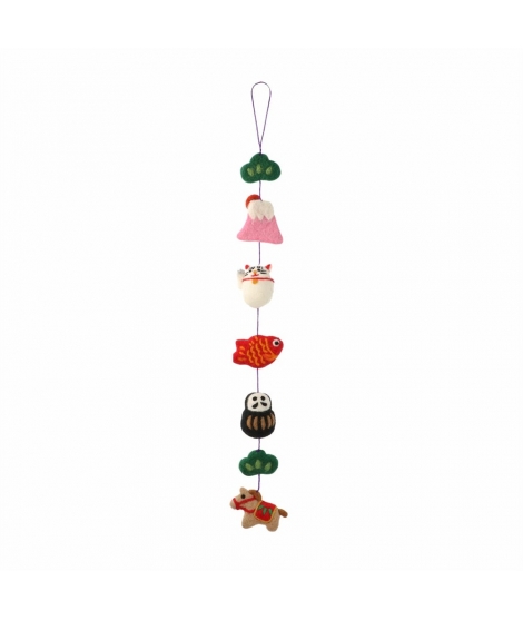 Guirlande En Feutre Motif Japonais - MARK'S