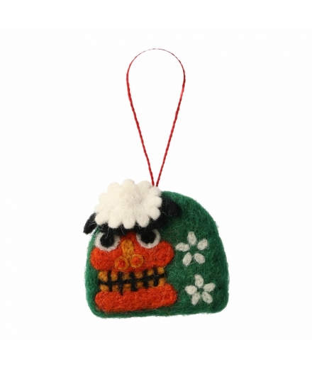 Suspension De Noël Shishimai En Feutrine - MARK'S