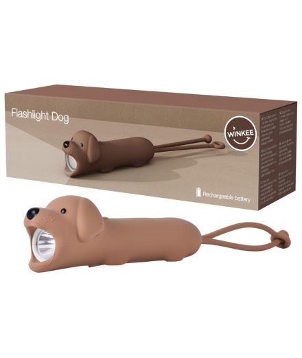 Lampe De Poche Silicone Chien Rechargeable - WINKEE