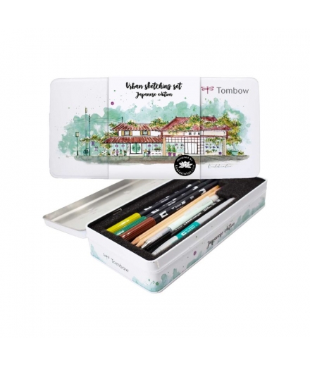 Kit Initiaton Urban Sketching Japan Edition - Tombow