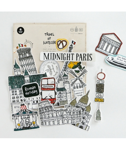 Stickers Pour Bagage Somewhere - SUATELIER