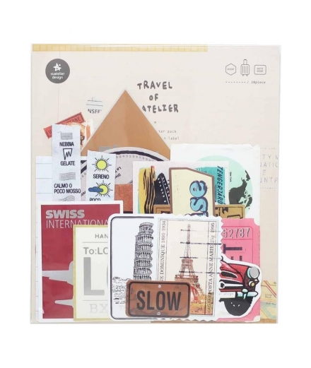 Stickers Pour Bagage Vintage - SUATELIER