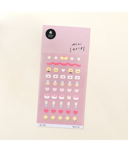 Mini Stickers Amour - SUATELIER