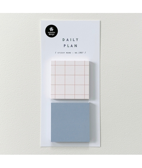 Memo Autocollant Daily Plan.07 - SUATELIER