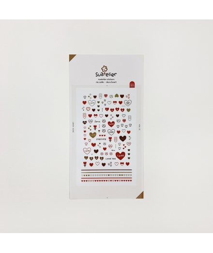 Daily Sticker Deco Heart - SUATELIER