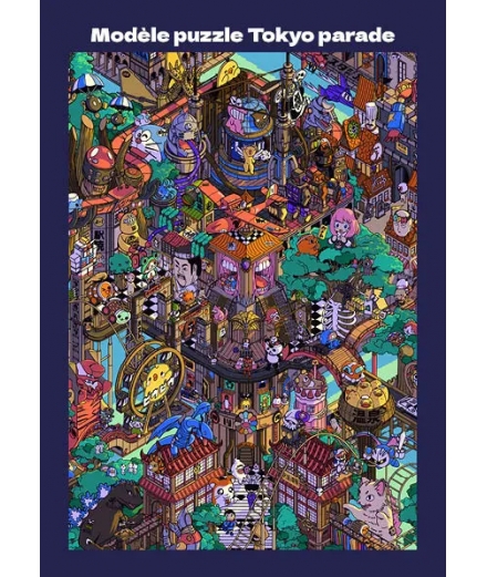 Puzzle 1000 Pièces Tokyo Parade - PAIHEME STUDIO
