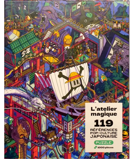 Puzzle 1000 Pièces Atelier Magique - PAIHEME STUDIO