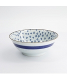 Bol Japonais 900ml Fleurs bleues / TOKYO DESIGN