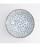 Bol Japonais 900ml Fleurs bleues / TOKYO DESIGN