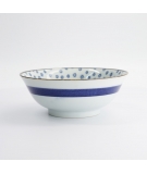 Bol Japonais 900ml Fleurs bleues / TOKYO DESIGN