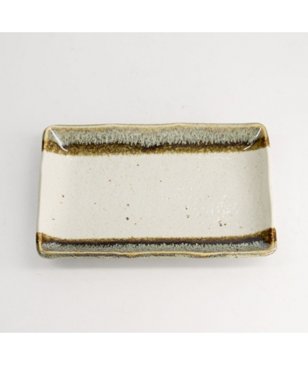 Assiette Rectangulaire Porcelaine MINO / TOKYO DESIGN