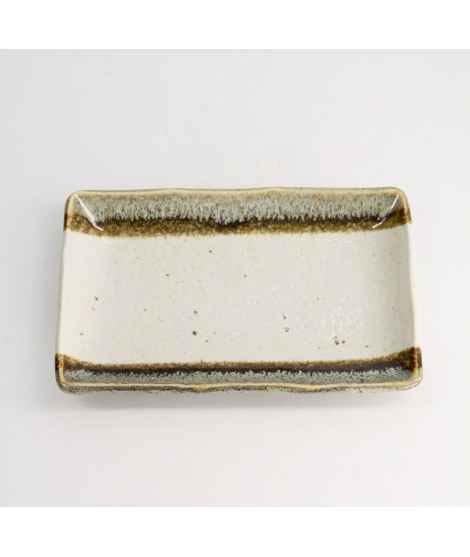 Assiette Rectangulaire Porcelaine MINO / TOKYO DESIGN