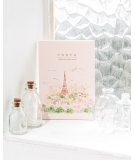 Carnet de voyage A5 Tokyo Spring - Pandydaisy