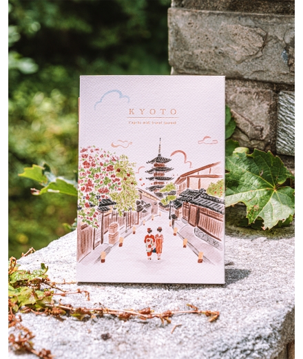 Carnet de voyage A5 Kyoto Hokanji - Pandydaisy