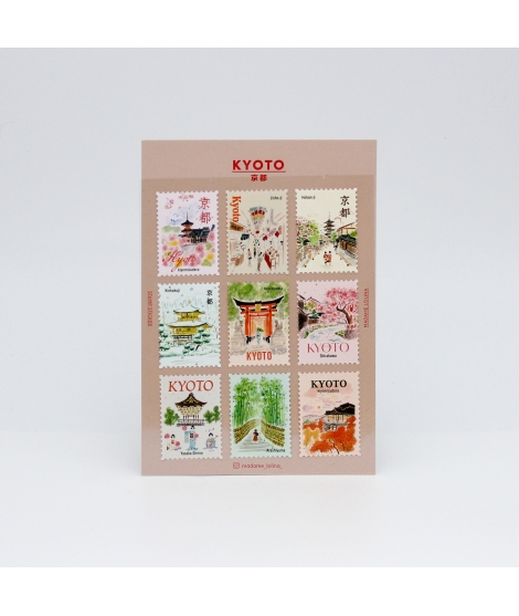Set 9 Stickers KYOTO / PANSYDAISY