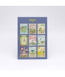 Set 9 Stickers SEOUL / PANSYDAISY