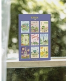 Set 9 Stickers SEOUL / PANSYDAISY