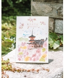 Carnet de voyage A5 Kyoto Springi - Pandydaisy