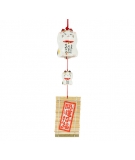 Cloche Furin Céramique Maneki Neko Calico