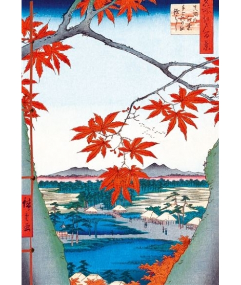 Carnet Hazan Gaufré Erables 18x26cm - HAZAN