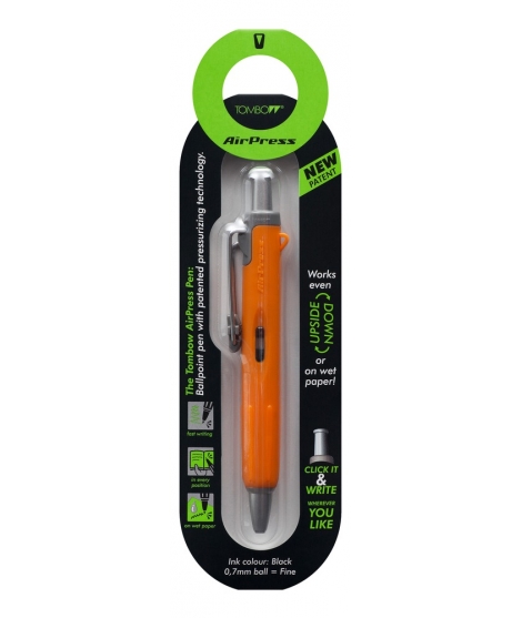 Stylo À Bille AirPress Orange 0.7mm - TOMBOW