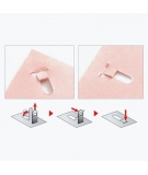 Agrafeuse Compacte Blanche Sans Agrafes - PLUS