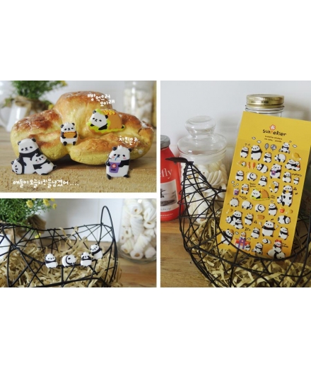 Stickers PVC Panda - SUATELIER