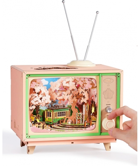 Boite A Musique DIY Sakura TV - ROLIFE